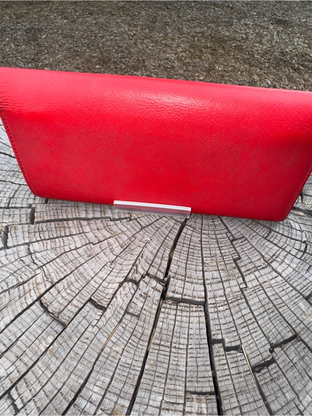Vivienne Westwood Bright Red Textured Leather Wallet - Picture 2 of 11